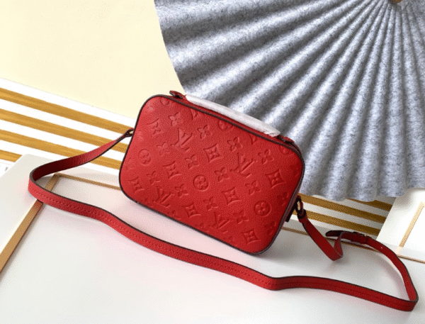 Louis Vuitton Saintonge Handbag - Red 31031 - Image 3