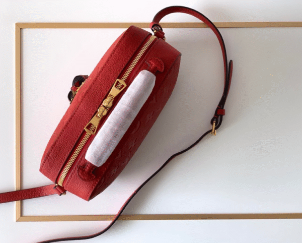 Louis Vuitton Saintonge Handbag - Red 31031 - Image 4