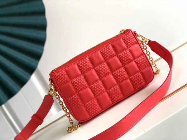 Louis Vuitton Pochette Troca Handbag - Red 86672 - Image 5