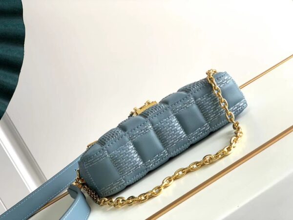 Louis Vuitton Pochette Troca Handbag - Blue 53968 - Image 2