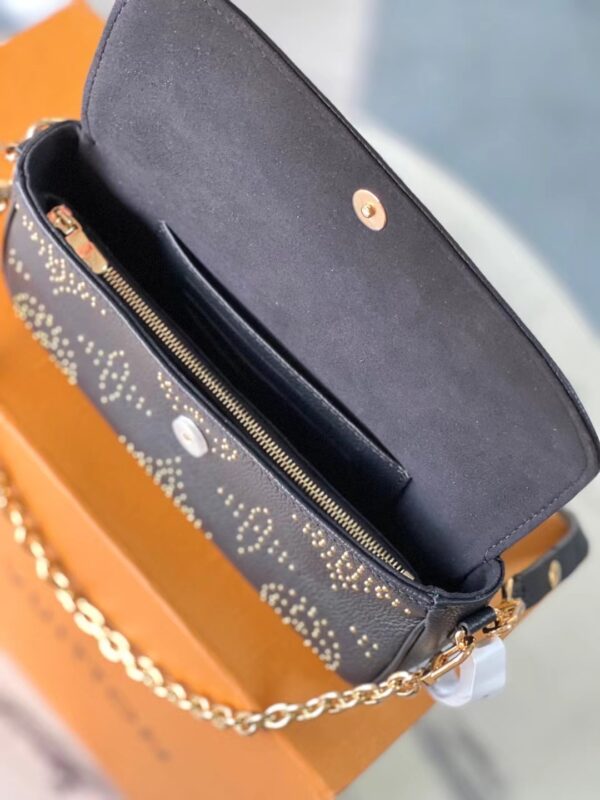 Louis Vuitton Wallet On Chain Ivy Handbag - Black 41362 - Image 2