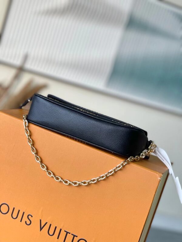 Louis Vuitton Wallet On Chain Ivy Handbag - Black 41362 - Image 4