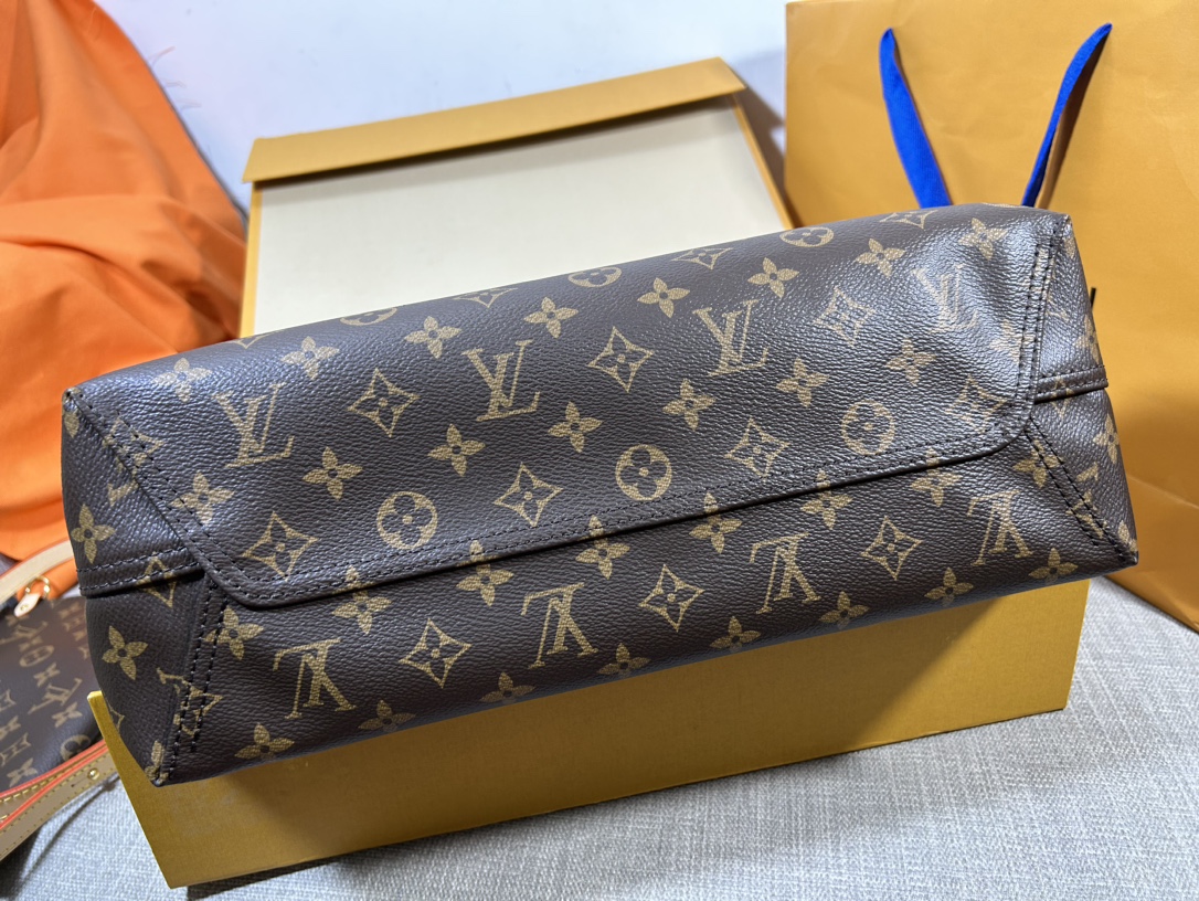 Louis Vuitton Atlantis Vegetable Basket Large Handbag - Dark Brown 38101 - Image 3