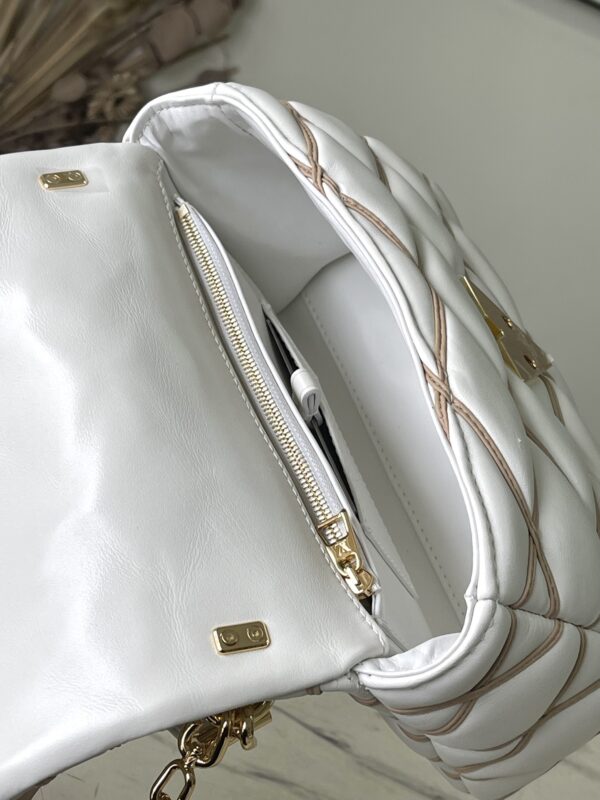 Louis Vuitton Medium-sized G0-14 Handbag - White 51136 - Image 4