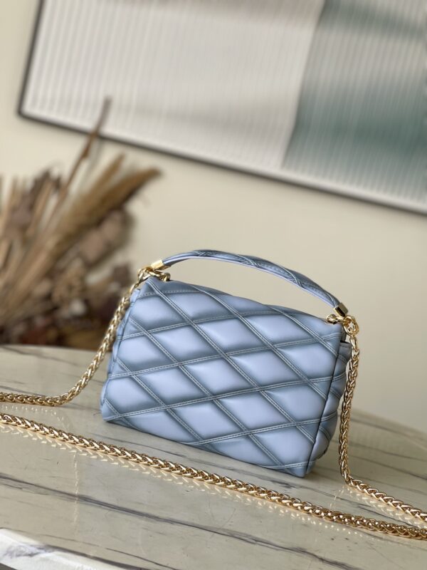 Louis Vuitton Medium-sized G0-14 Handbag - Blue 78947 - Image 5