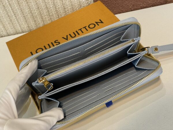 Louis Vuitton Monogram Unplant Leather Zippy Wallet 83833 - Image 3