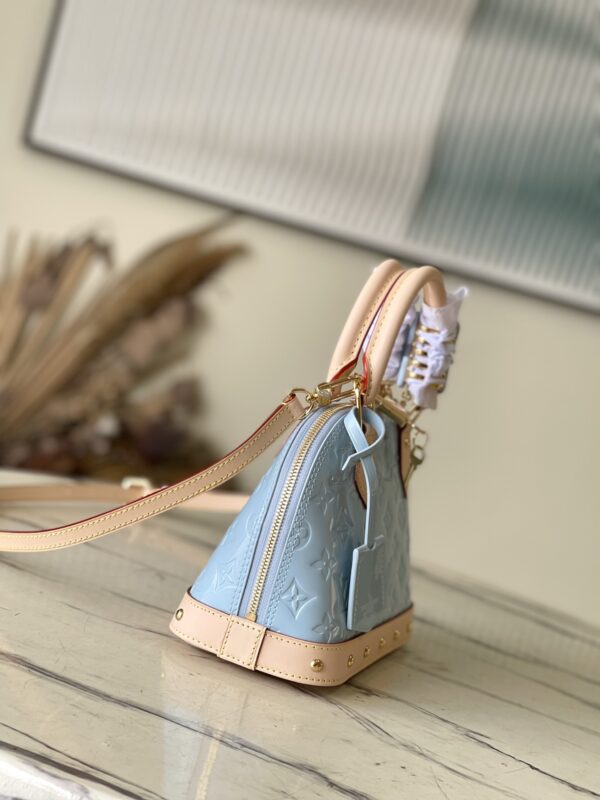Louis Vuitton Alma BB Handbag -  Blue 44278 - Image 3