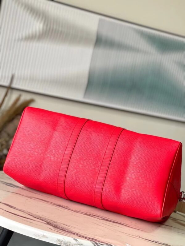 Louis Vuitton  Keepall Bandouliere50 Handbag - Red 26200 - Image 3