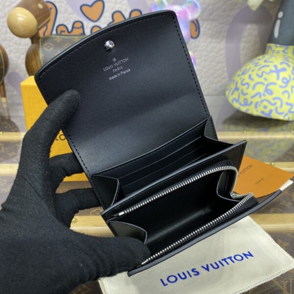 Louis Vuitton LUIRIS COMPACT Short Wallet - Black 33026 - Image 2